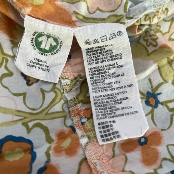 CLEOBELLA Tamara Mini Dress in Retro Floral 100% organic cotton SIZE SMALL - Picture 7 of 7